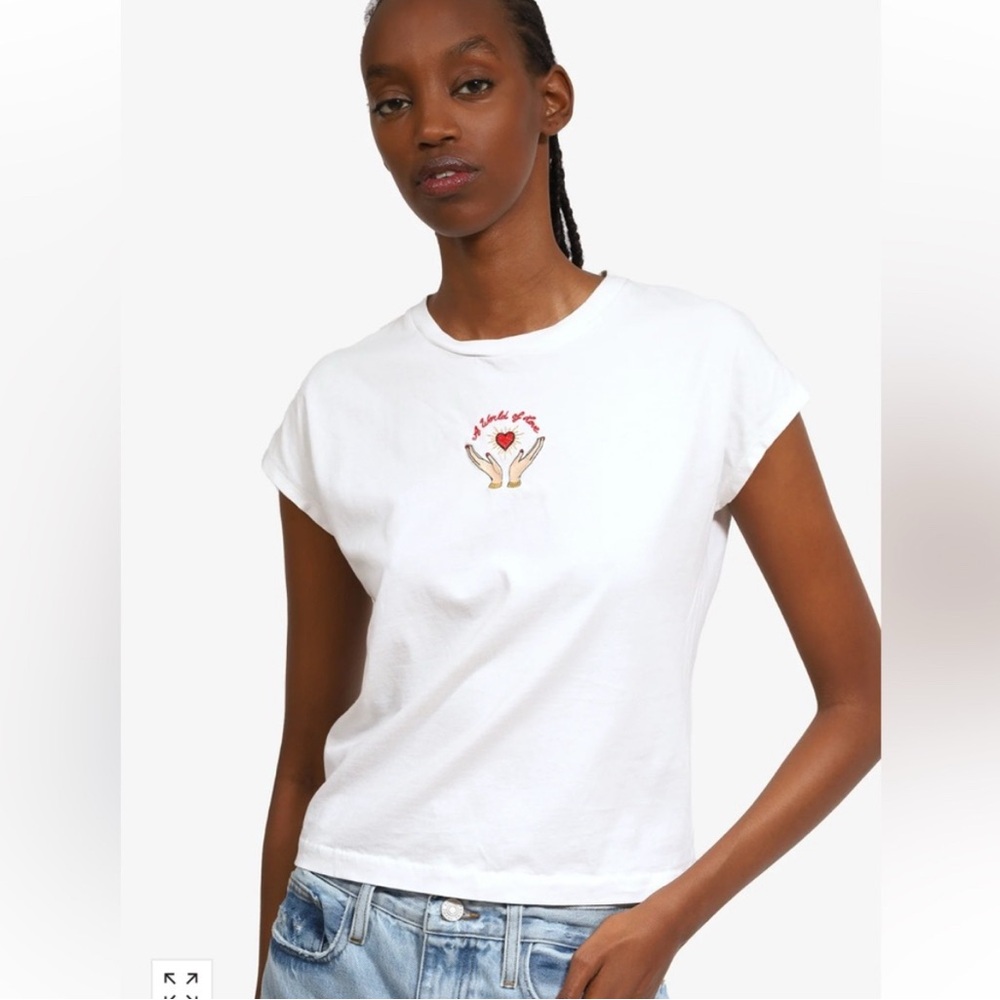 White Graphic Tee
